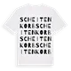 Scheitenkorb ordlek t-shirt