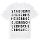 Scheuern ordlek t-shirt