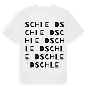 Schleid ordlek t-shirt – ekologisk bomull t-shirt från Pinshirt