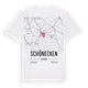 Schönecken karta t-shirt