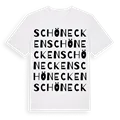 Schönecken ordlek t-shirt