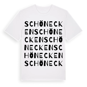 Schönecken ordlek t-shirt – ekologisk bomull t-shirt från Pinshirt