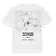 Schuld karta t-shirt