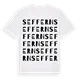 Seffern ordlek t-shirt