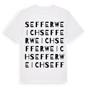 Sefferweich ordlek t-shirt – ekologisk bomull t-shirt från Pinshirt