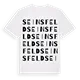 Seinsfeld ordlek t-shirt