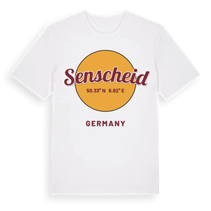 Senscheid cirkel t-shirt – ekologisk bomull t-shirt från Pinshirt