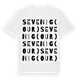 Sevenig (Our) ordlek t-shirt