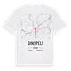 Sinspelt karta t-shirt