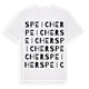Speicher ordlek t-shirt