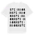 Steinborn ordlek t-shirt
