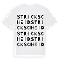 Strickscheid ordlek t-shirt