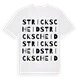 Strickscheid ordlek t-shirt