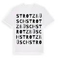 Strotzbüsch ordlek t-shirt
