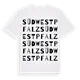 Südwestpfalz ordlek t-shirt