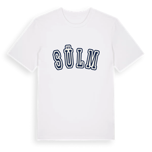 Sülm college t-shirt – ekologisk bomull t-shirt från Pinshirt