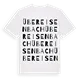 Übereisenbach ordlek t-shirt