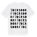Üdersdorf ordlek t-shirt