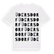 Üdersdorf ordlek t-shirt