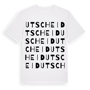 Utscheid ordlek t-shirt – ekologisk bomull t-shirt från Pinshirt