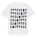Üttfeld ordlek t-shirt