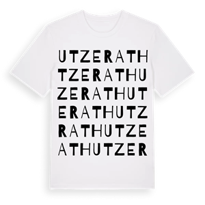 Utzerath ordlek t-shirt – ekologisk bomull t-shirt från Pinshirt