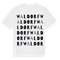 Waldorf ordlek t-shirt