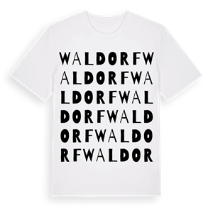 Waldorf ordlek t-shirt – ekologisk bomull t-shirt från Pinshirt