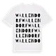 Wallendorf ordlek t-shirt