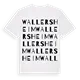 Wallersheim ordlek t-shirt