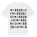 Wassenach ordlek t-shirt