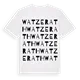Watzerath ordlek t-shirt
