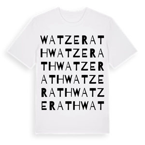 Watzerath ordlek t-shirt – ekologisk bomull t-shirt från Pinshirt
