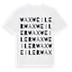 Waxweiler ordlek t-shirt