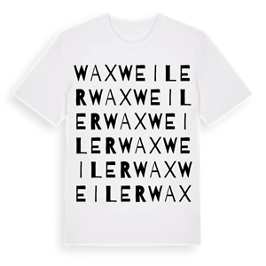 Waxweiler ordlek t-shirt – ekologisk bomull t-shirt från Pinshirt