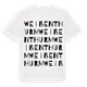 Weißenthurm ordlek t-shirt