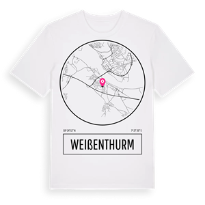 Weißenthurm t-shirt – ekologisk bomull t-shirt från Pinshirt
