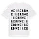 Weibern ordlek t-shirt