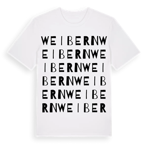 Weibern ordlek t-shirt – ekologisk bomull t-shirt från Pinshirt