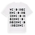 Weidingen ordlek t-shirt
