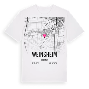 Weinsheim karta t-shirt – ekologisk bomull t-shirt från Pinshirt