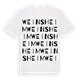 Weinsheim ordlek t-shirt