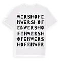 Wershofen ordlek t-shirt
