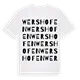 Wershofen ordlek t-shirt