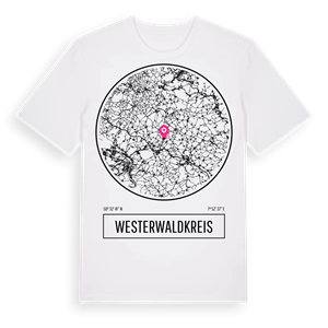 Westerwaldkreis t-shirt – ekologisk bomull t-shirt från Pinshirt