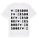 Wiersdorf ordlek t-shirt