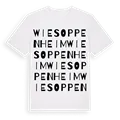 Wiesoppenheim ordlek t-shirt