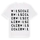 Wilsecker ordlek t-shirt