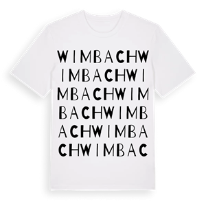 Wimbach ordlek t-shirt – ekologisk bomull t-shirt från Pinshirt
