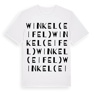Winkel (Eifel) ordlek t-shirt – ekologisk bomull t-shirt från Pinshirt